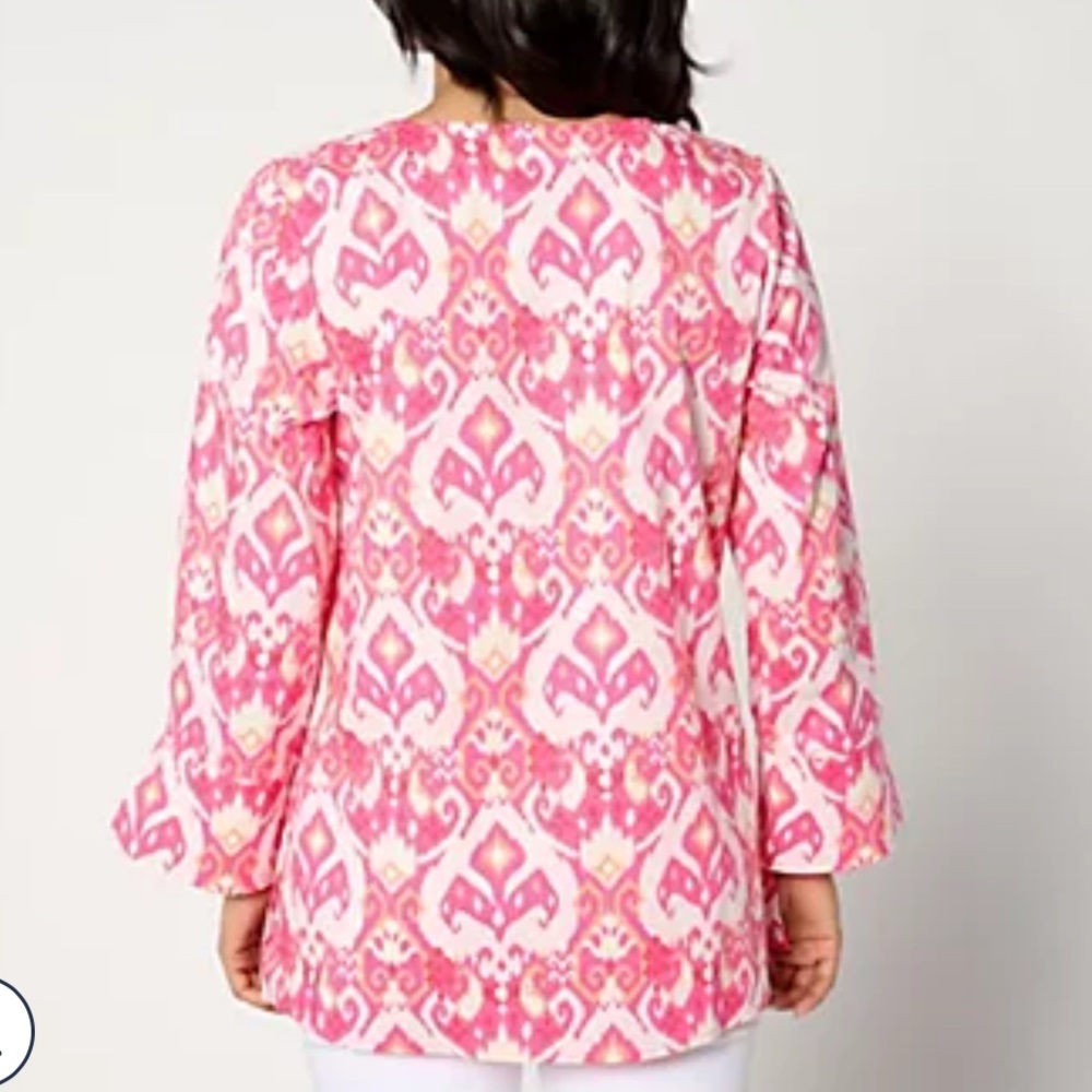 Bellesima By Kim Gravel Ibiza Ikat Boutique Soutache Tunic View 2
